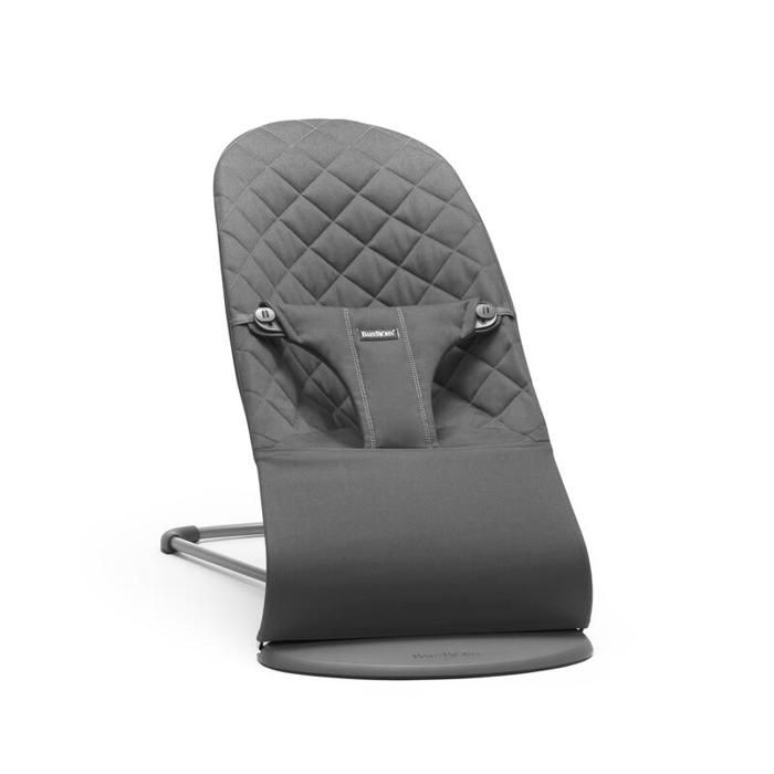 BabyBjörn Transat Bliss - Tissé Classic quilt - Antracite - Ergonomique - Ajustable - Pliable BabyBjörn Transat Bliss - Tissé Classic quilt - Antracite - Ergonomique - Ajustable - Pliable