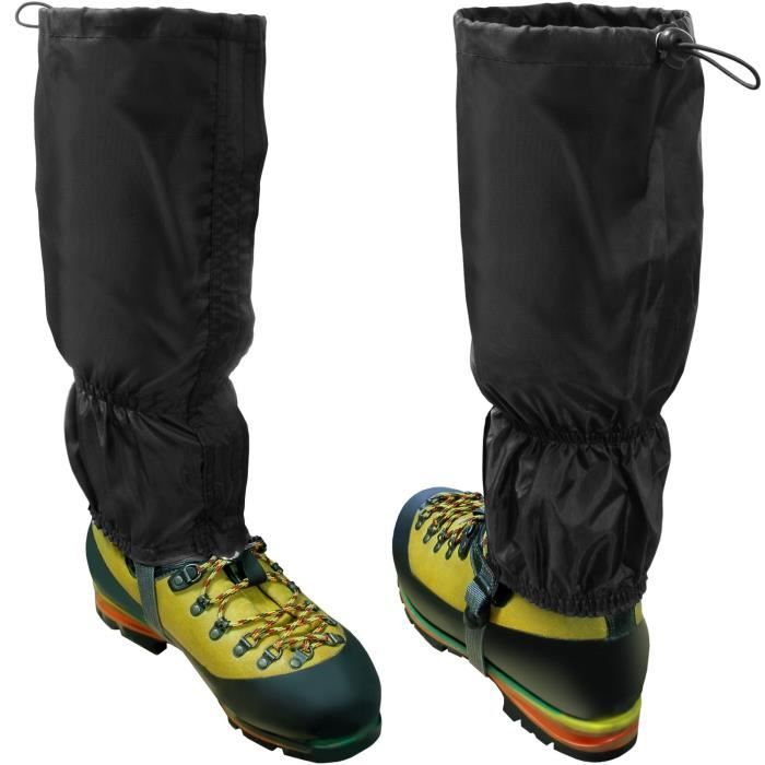 Unisexe Gu/êtres De Jambes Camouflage en Plein Air Imperm/éable /À La Neige Bottes De Jambi/ères Leggings pour Escalade Chasse Randonn/ée Jambes Respirantes