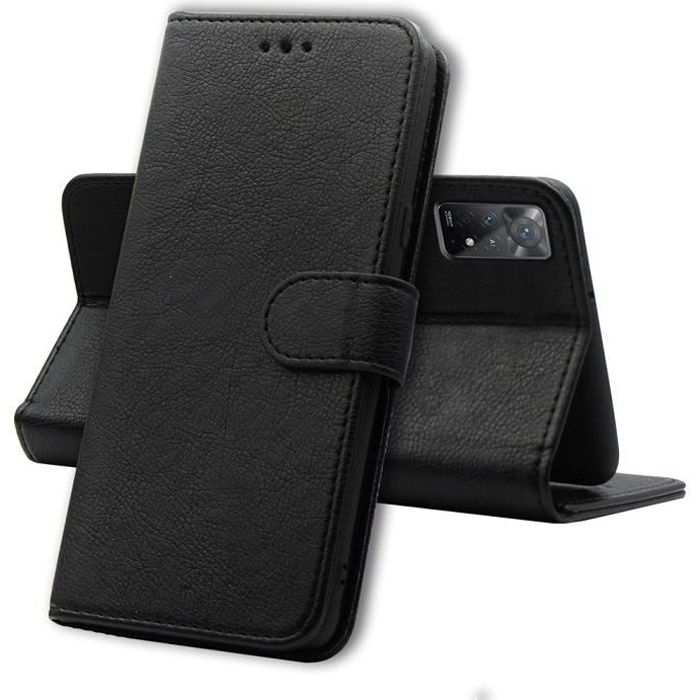 Coque Flip Clear View Avec Miroir Pour Xiaomi Mi 11 Pro – Noir (Anti-choc, Aimantée)