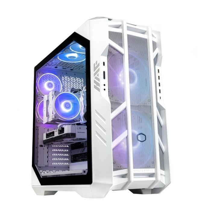 Boîtier PC Gaming – COOLER MASTER – HAF 700 – Blanc (H700-WGNN-S00)