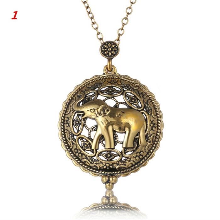 Collier loupe 6X AIHONTAI - 4 styles or/argent pour personnes âgées Collier loupe 6X AIHONTAI - 4 styles or/argent pour personnes âgées