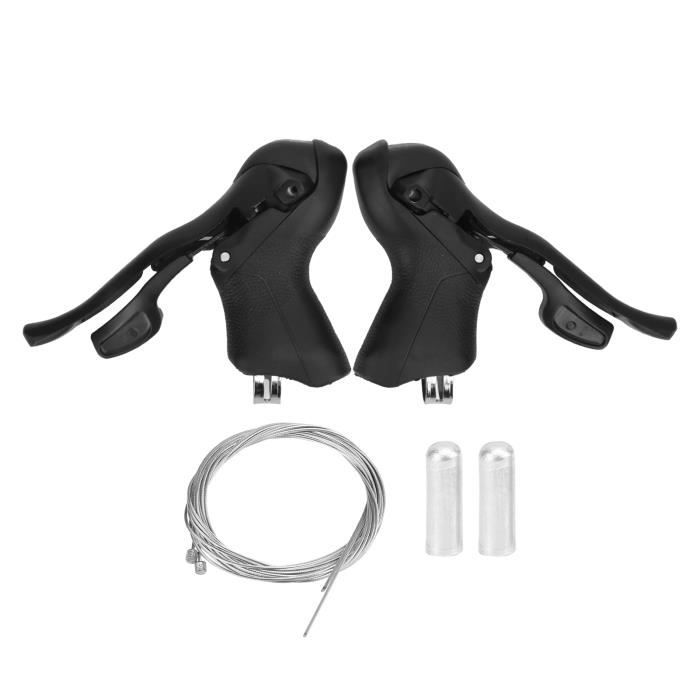 Jeu De 2 Leviers De Frein Et Contrôleur De Vitesse Pouce Falcon, Pour Vélo, Alliage Aluminium