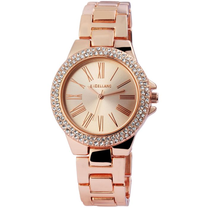 Montre - EXCELLANC - EX0368 - Femme - Boîtier 36 mm - Bracelet métal argenté