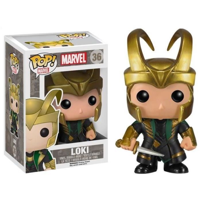 Figurine Funko Pop! Marvel - Thor 2: Loki avec casque - Cdiscount Jeux vidéo