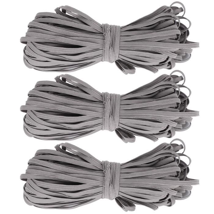Mercerie - Rouleau Tricoté Bande Élastique Ruban Personnalité Polyester