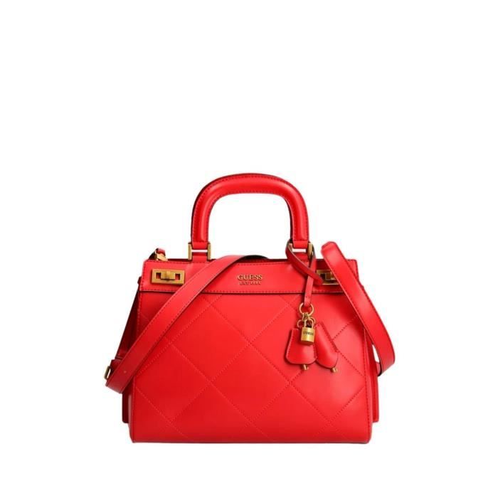 Sac A main Guess Ref 56681 RMR Rouge 30 25 10 cm TU Achat