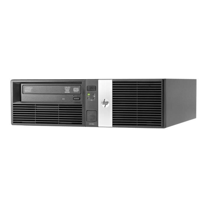 HP RP5 Retail System 5810 DT 1 x Celeron G1820 - 2.7 GHz RAM 4 Go HDD 500 Go HD Graphics GigE FreeDOS 2.0 moniteur : aucun Reconditionné - Hewlett-Packard reconditionné disponible sur Cdiscount Seconde Vie