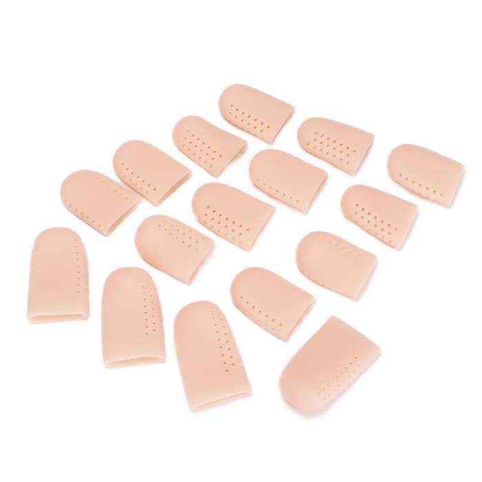 10 Protège-doigts En Silicone Pour Broderie Et Couture - Protège Les Ongles Et Le Bout Des Doigts
