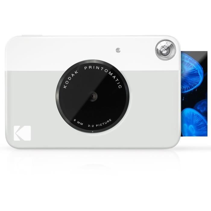 Appareil Photo numérique à Impression instantanée - KODAK - Printomatic - Gris