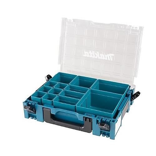 Makita Organisateur - MAKPAC - Clipsable - Empilable Bleu - vue 1