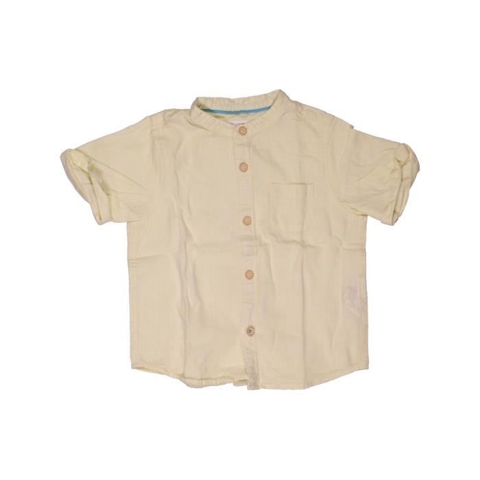 Chemise Manches Courtes Bebe Garcon Zara 18 Mois Beige Ete Vetement Bebe Beige Cdiscount Pret A Porter
