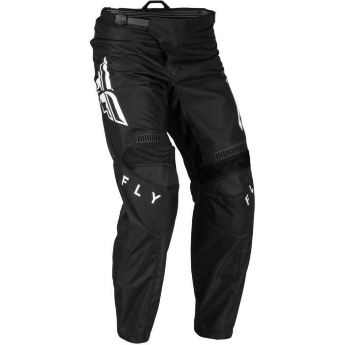 Pantalon moto cross Fly Racing F 16 noir blanc M Cdiscount Auto