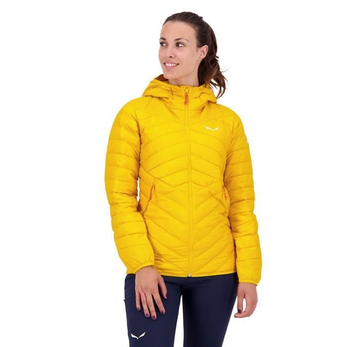 Doudoune Salewa Brenta RDS Dwn W JKT pour Femme Or Ski Imperméable  Légère et compressible
