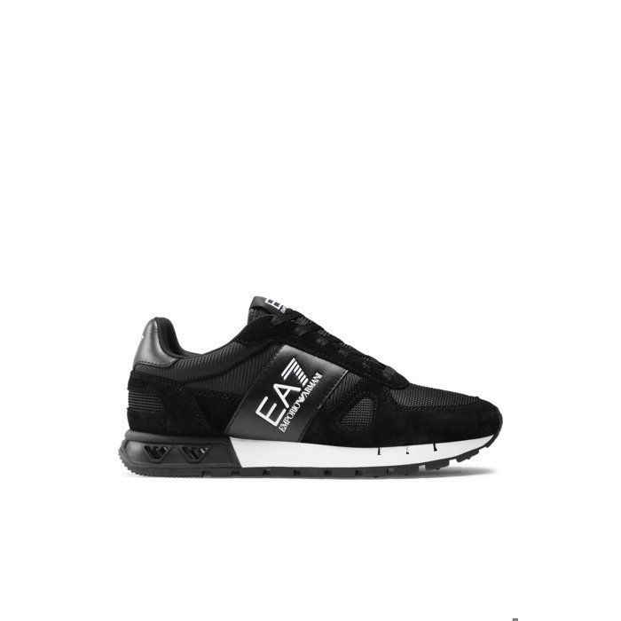 EA7 Sneakers cuir textile  -  Ea7.