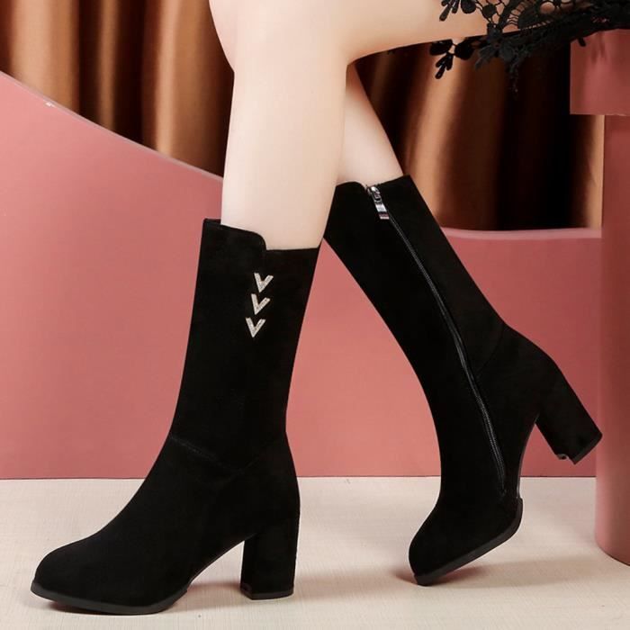 chaussure femme talon mi haut