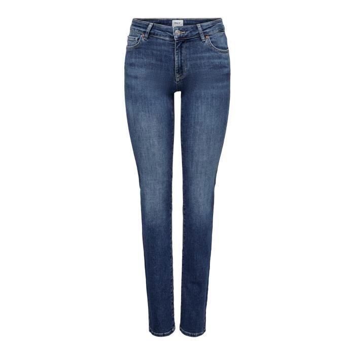 Jeans femme Only Onlalicia dot879 - medium blue denim - 27x34 Jeans femme Only Onlalicia dot879 - medium blue denim - 27x34