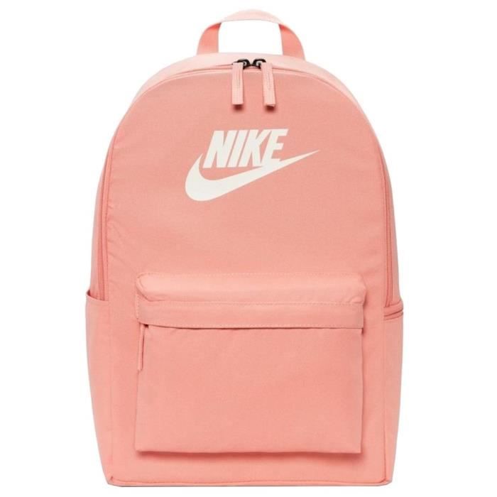 Sac a dos NIKE Heritage Rose Femme Sportswear Synthetique Compatible A4 Rose Cdiscount Bagagerie Maroquinerie