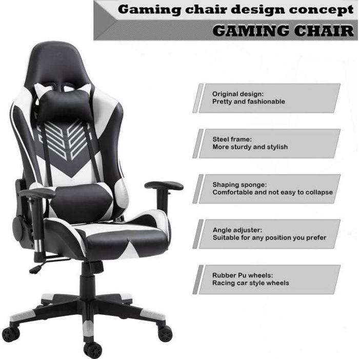 chaise de sport chaise de bureau la mode pratique belle tendance cdiscount informatique