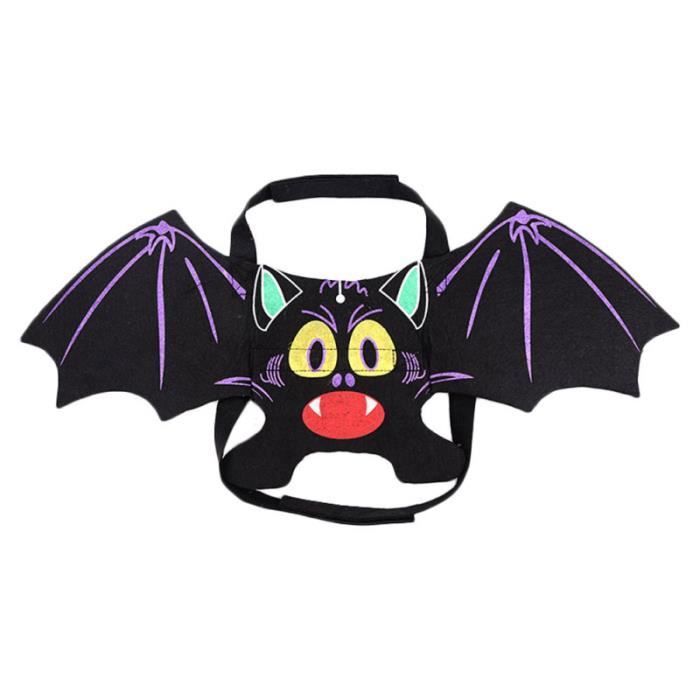 1 Pc Chien Halloween Ailes De Chauve Souris Decor Parodie Aile De Accessoires Drole De Pour La Fete A Maison Costume Ensemble Cdiscount