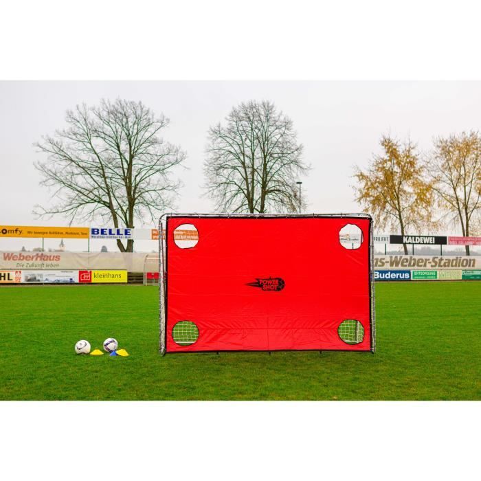 Mur De Tir Football FORZA Avec Cibles - 3 Tailles - Polyester 600D - Fixation Élastique - Entraînement Précision