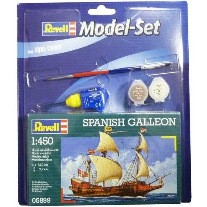 Maquette Revell Galion espagnol 1/450 Maquette Revell Galion espagnol 1/450