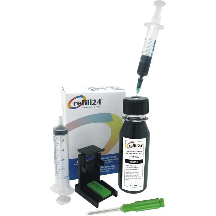 Kit De Recharge Compatible Pour Cartouches D'encre Brother LC3211