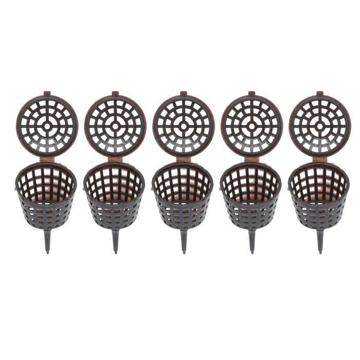 20 Paniers Engrais Pour Bonsaï QANYEGN - Avec Couvercle, Aération Racines - Jardin Intérieur/Extérieur