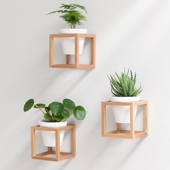 Lot De 2 Pots De Fleurs Suspendus Pour Plantes Dintérieur Et D’extérieur, 25,4 Cm 141