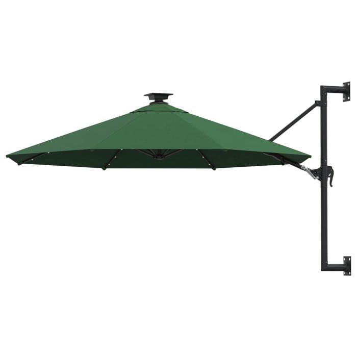 vidaXL Parasol Mural LED 300 cm - vue 3