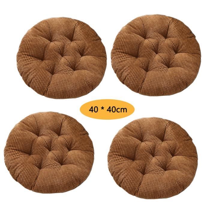 Coussin De Chaise Chillvert Gandía Square 38x38x4,5 Cm Gris Avec