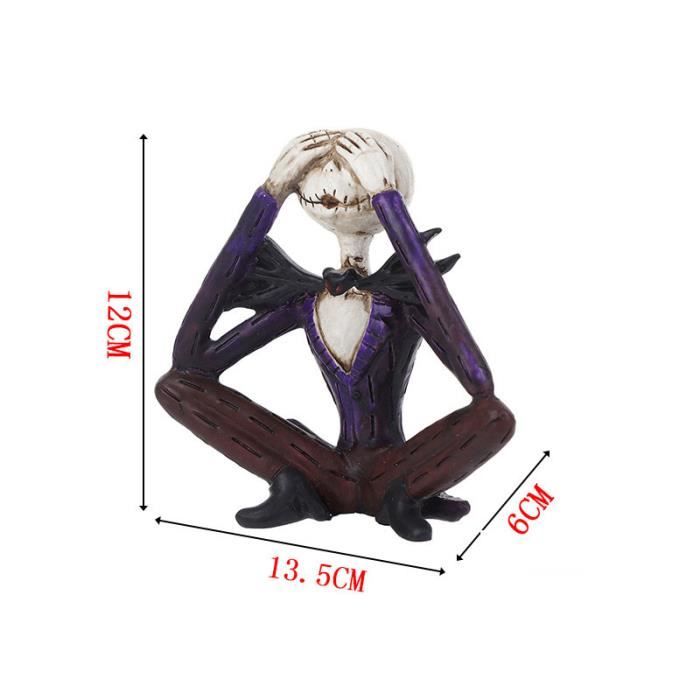 Tbest Bol De Tête De Mort En Résine Résine Crâne Bol Squelette Fleur