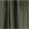 Ciel de lit Voile Moustiquaire 155cm Vert Feuille Jollein-1