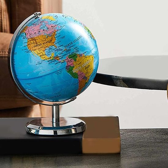 Globe Terrestre Avec Veilleuse - Globe Géographique Éducatif - Avec  Frontières - Pour Bureau, Salon[H2573] - Cdiscount Jeux - Jouets