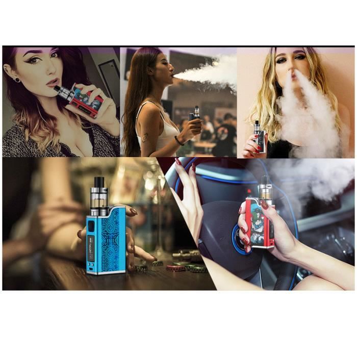 150W grand ensemble de cigarette lectronique de fume, 2,7 ml, bleu (avec  1 * autocollant) - Cdiscount Au quotidien