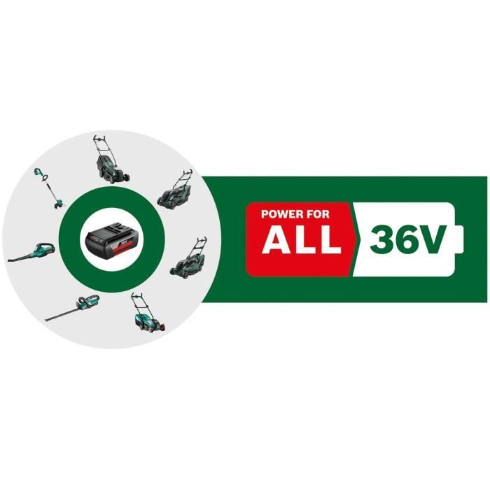 Souffleur - Bosch - ALB 36 LI - Vitesse de soufflerie variable - POWER FOR  ALL 36V - Cdiscount Jardin
