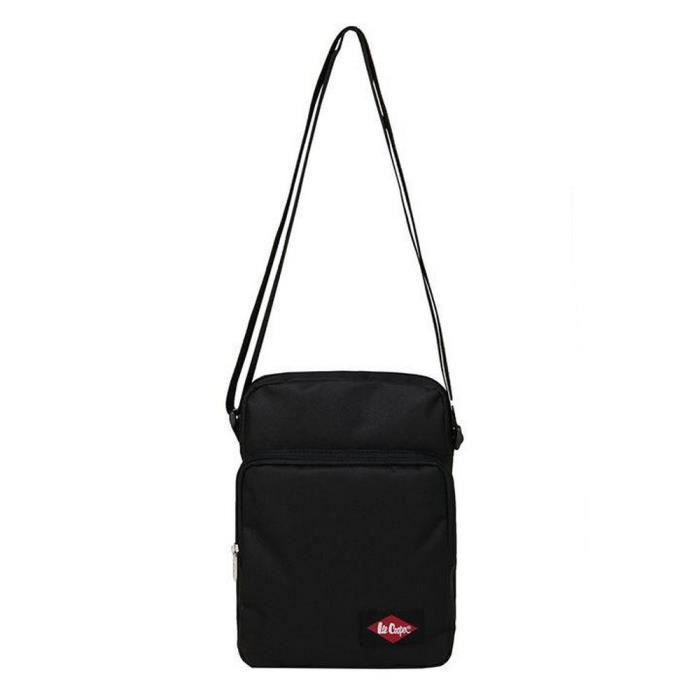 Nouveau modele Sacoche bandouliere Lee Cooper Noire noir Cdiscount Bagagerie Maroquinerie