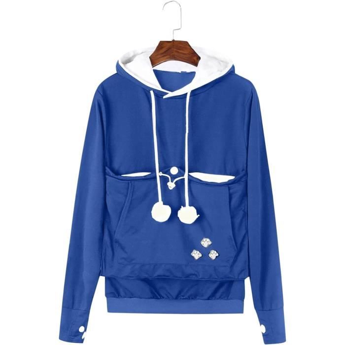 Manteau poche kangourou femme on sale