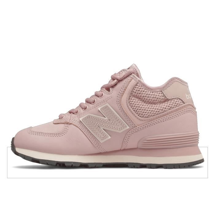 Chaussures de lifestyle femme New Balance WH574 V2 Space Pink 43 Textile Lacets Plat Space pink Cdiscount Chaussures