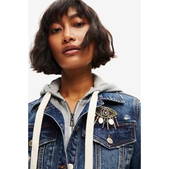 Veste en jean femme desigual hotsell
