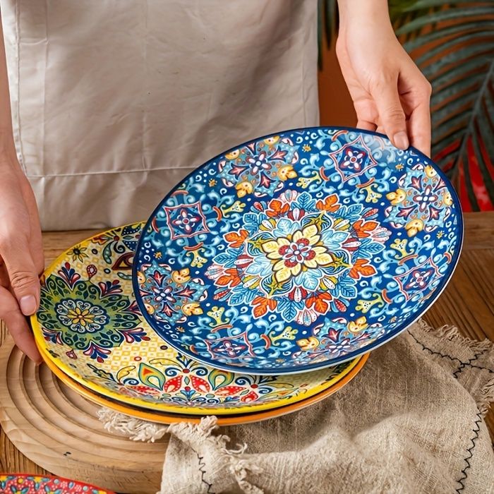 Ensemble de vaisselle en porcelaine de Bohème | Style vibrant pour cha – Vancasso