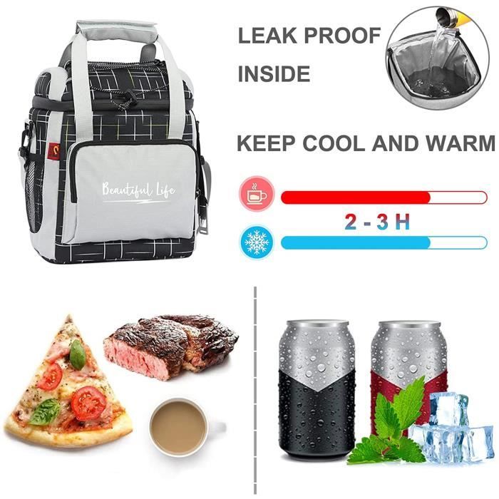 Glaci re Repas Midi Glaciere Souple Isotherme 12l Glaciere Sac a