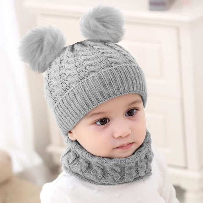 Ensemble bonnet shop echarpe bebe fille