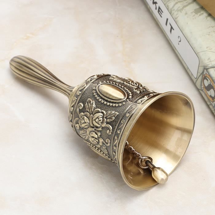 GOTOTOP Clochettes Dîner Cloche Artisanat En Métal Rappel Innovant