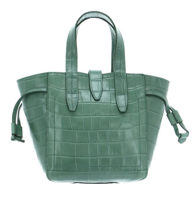 FURLA Sac à épaule bandoulière turquoise en cuir pour femme Net