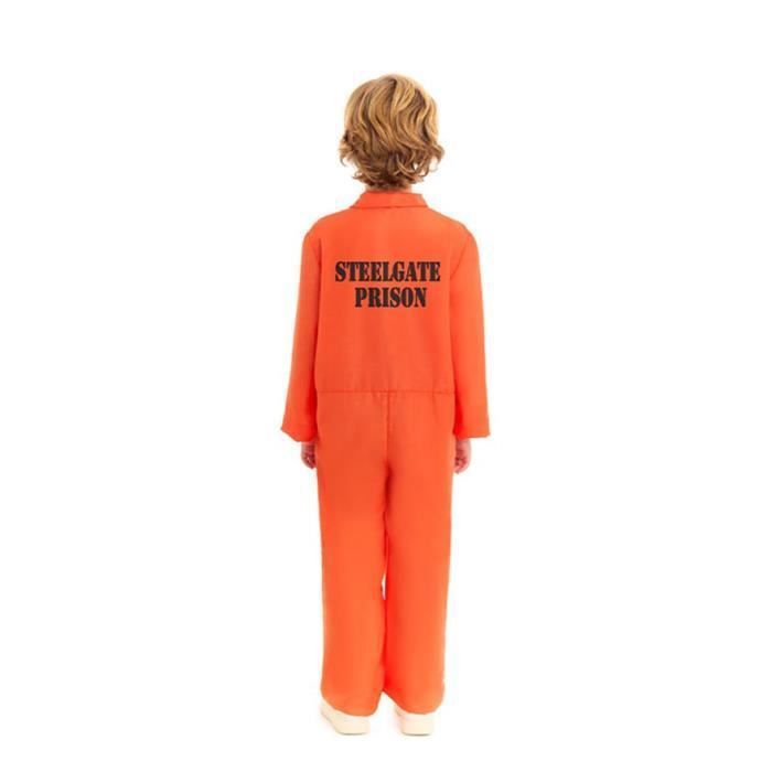 Déguisement prisonnier - JAUNE - 20.00€ - Kiabi