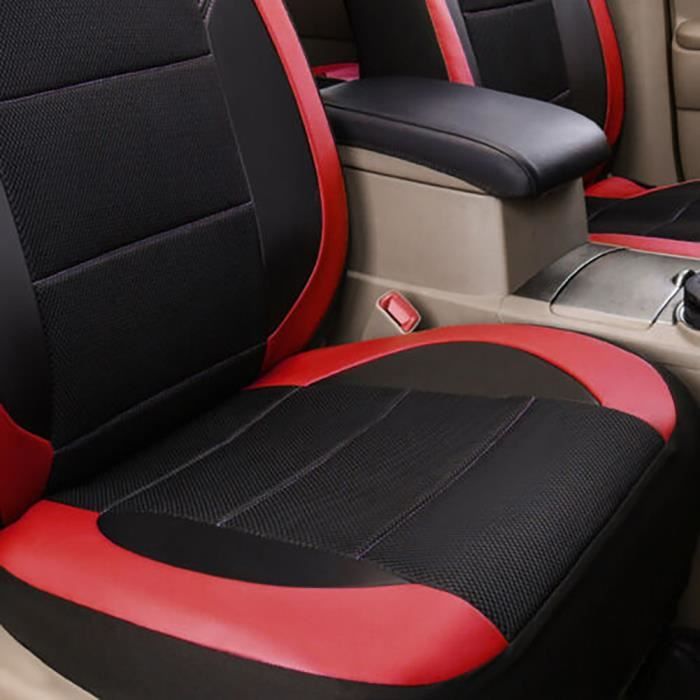 Ensemble de housses de siège de voiture en cuir PU, compatible avec les  housses de siège à air comprimé pour protéger les accessoires intérieurs de  voiture - AliExpress