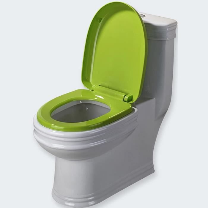Lunette + abattant WC clipsable - 9 couleurs