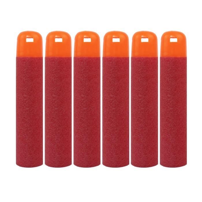 Recharge Nerf Mega fléchettes rouge HASBRO : le paquet de 10 recharges à  Prix Carrefour