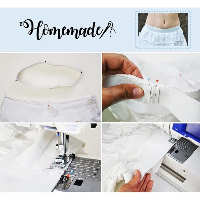 Ruban Sportif ITF Med 2.5cm X 20m Blanc - Bandage Élastique Football Volley