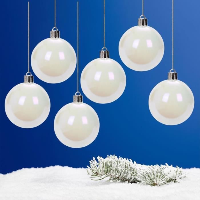 Lot De 9 Petites Boules De Noël - Décoration Sapin Vintage, Bon état